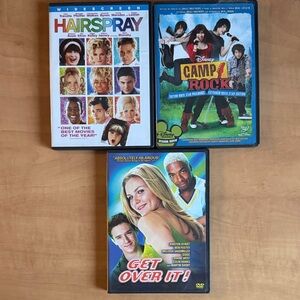Disney Camp Rock, Get over it and Hairspray movie